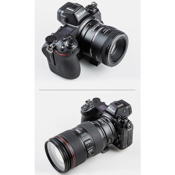 唯卓仕 Viltrox EF-Nikon Z EF-Z 自動對焦轉接環 可調光圈 Canon EF鏡頭轉Nikon Z機身 支援IS防抖 Z6 Z7