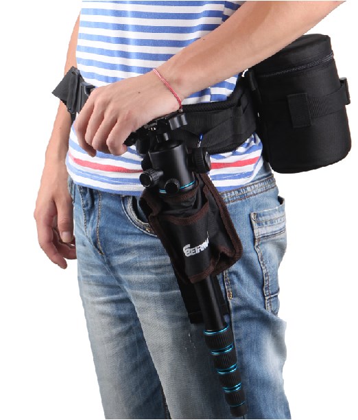 FotoFlex 多功能攝影腰帶 適用鏡頭筒 鏡頭袋 腳架