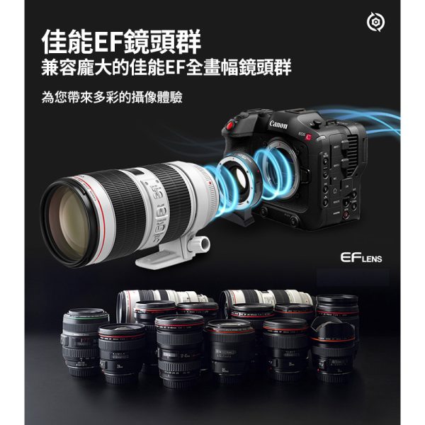 Viltrox唯卓仕 EF-R3 PRO 自動對焦轉接環 0.71x減焦增光 固定拉緊鏡頭設計