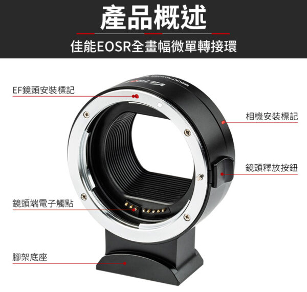 SPINIZ EF-RF EF-R1 EF-EOS R 自動對焦轉接環 Canon 佳能 全幅微單 全片幅鏡頭轉接環 RF RP