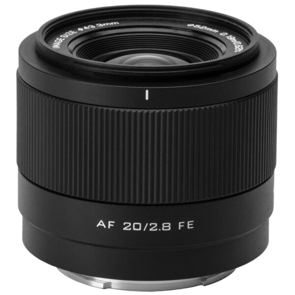 Viltrox 唯卓仕 AF 20mm F2.8 FE 索尼 E-mount Sony E 超輕量 廣角 大光圈 全畫幅 自動對焦 鏡頭