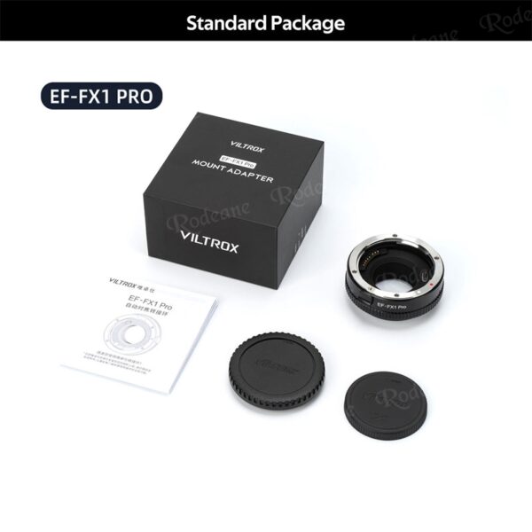 唯卓仕 EF-FX1 Pro 自動對焦轉接環 可調光圈環 Canon EOS 轉 富士FX EF-FX