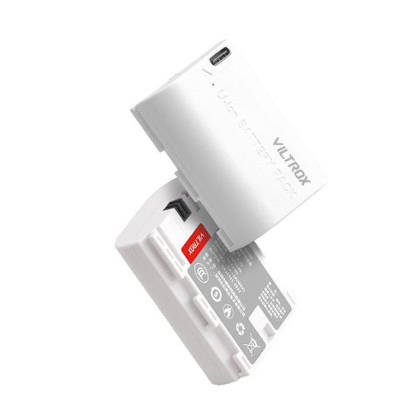 【Viltrox唯卓仕 TLP-E6NH 相機鋰電池 全解版】2200mAh Type-C直充 充電電池 適用5D4 5DS 5DSR 6D2 7D2 90D 80D 70D 60DA R7 R62 XC10 XC15 Handycam battery：圖片 2