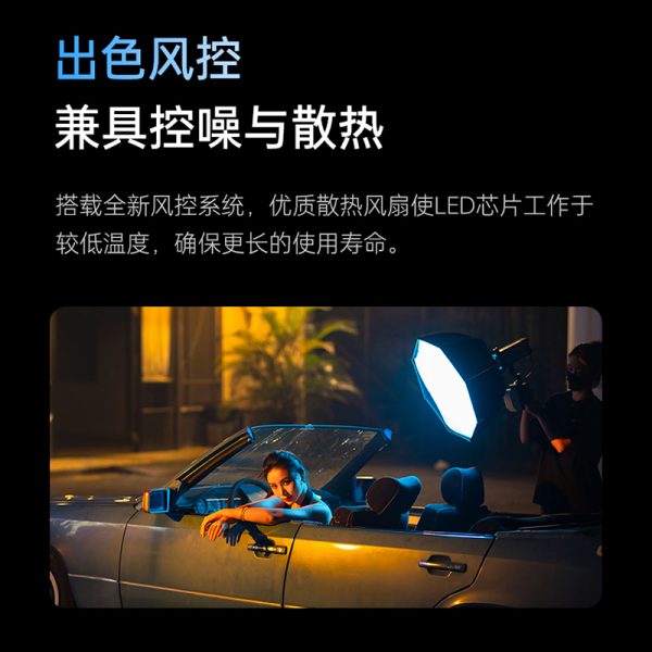 【Viltrox唯卓仕 Ninja 10C 120W RGB全彩棚燈】：圖片 16